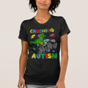 Camiseta Monster Truck Esmagando Autismo Autismo Sensibiliz
