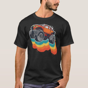 Camiseta Monster Truck Fans Retro Vintage Monster Truck 207