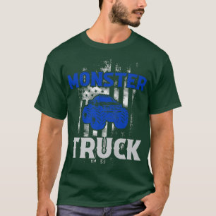 Camiseta Monster Truck Funny Driver2079