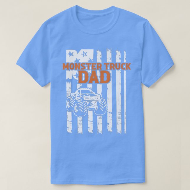 Camiseta Monster Truck Funny Driver2083 (Frente do Design)