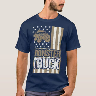 Camiseta Monster Truck Funny Driver2093