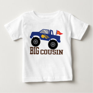 Camiseta Monster truck grande do primo