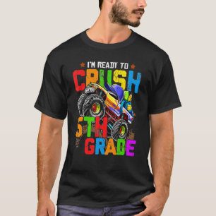 Camiseta Monster Truck Im Pronto Para Esmagar 5 De Volta Pa