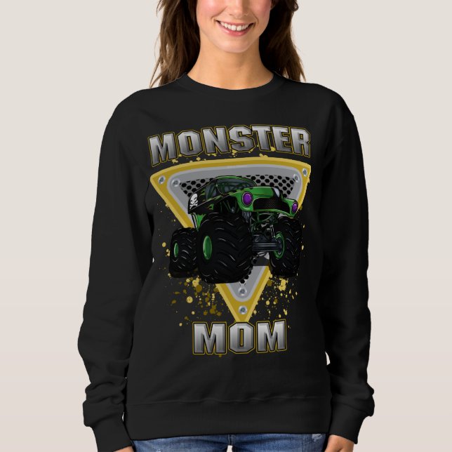 Camiseta Monster Truck Mãe (Frente)