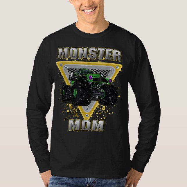 Camiseta Monster Truck Mãe (Frente)