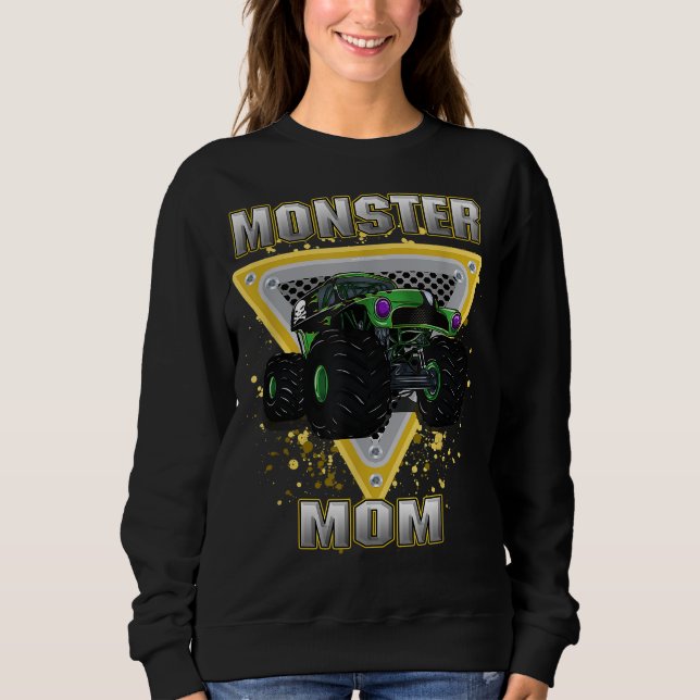 Camiseta Monster Truck Mãe (Frente)