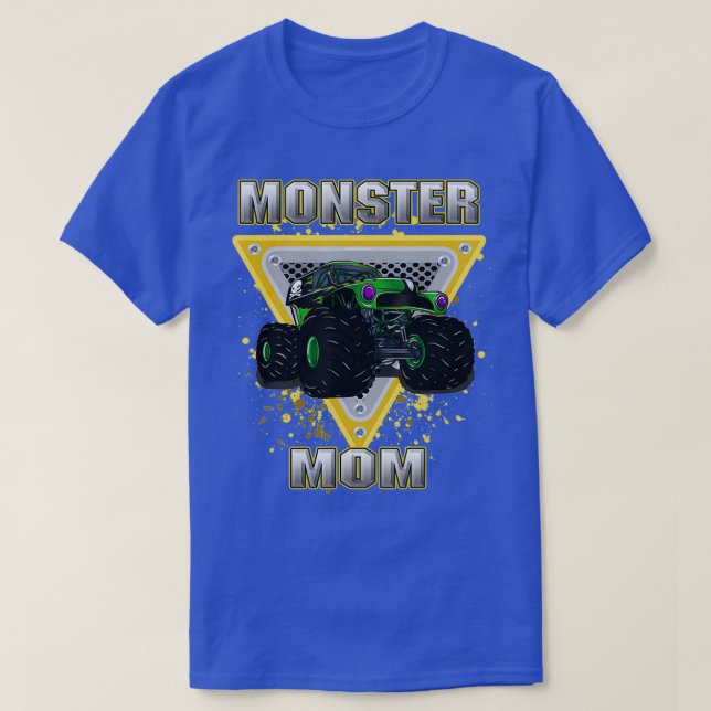 Camiseta Monster Truck Mãe 10 (Frente do Design)