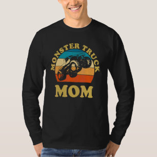 Camiseta Monster Truck Mãe Retro Monster Truck