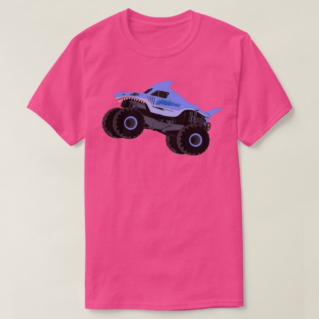 Camiseta Monster Truck MEGALODON (Frente do Design)