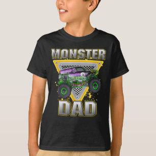 Camiseta Monster Truck Monster Pai Monster Truck É Meu Cami