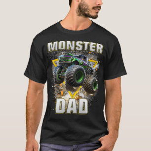 Camiseta Monster Truck Monster Pai Truck