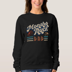 Camiseta Monster Truck Pai Retro Vintage Family Corresponde