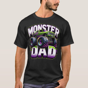 Camiseta Monster Truck Race Motorista Pai Dia 2