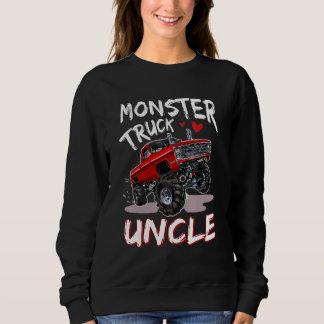 Camiseta Monster Truck Tio Driver Família Correspondente