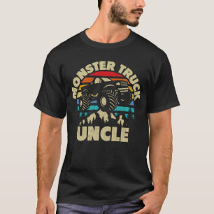 Camiseta Monster Truck Tio Matando Família Monstro Caminhão