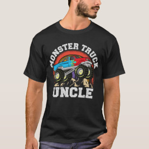 Camiseta Monster Truck Tio Matando Família Monstro Caminhão