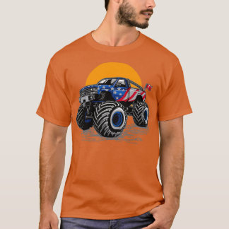 Camiseta Monster Truck Usa