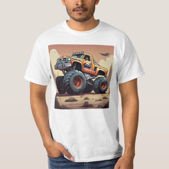 Camiseta Monster Trucks (Frente)