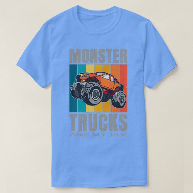 Camiseta Monster Trucks É Minha Citação De Fan (Frente do Design)