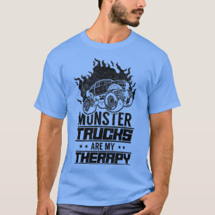 Camiseta Monster Trucks É Minha Terapia 2