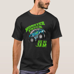 Camiseta Monster Trucks É O Meu Monstro De Vintage Retro
