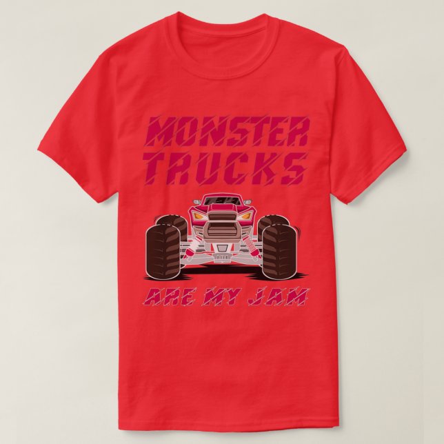 Camiseta Monster Trucks É O Meu Motoesporte 1 (Frente do Design)