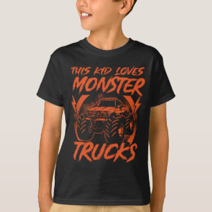 Camiseta Monster Trucks Fan Girls Monster Truck