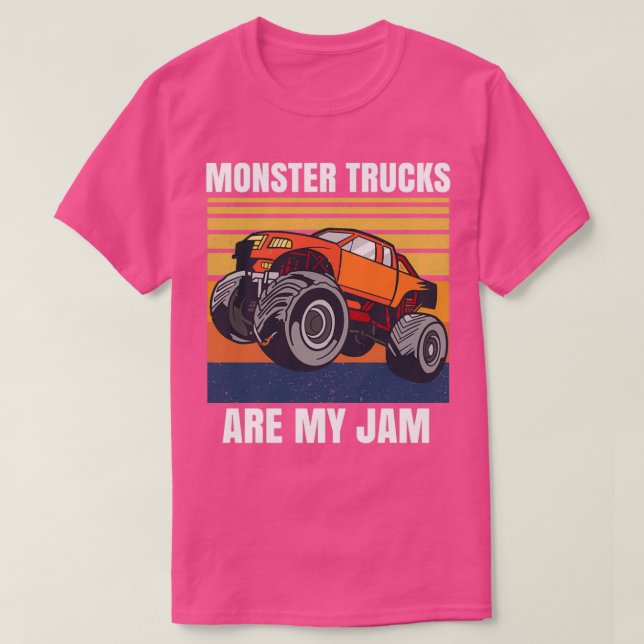 Camiseta Monster Trucks São Minhas Grandes Rodas (Frente do Design)