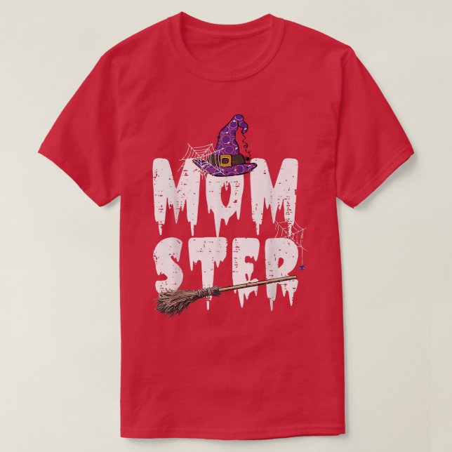 Camiseta Monster Witch Momster Mommy Costume Funny Mother H (Frente do Design)
