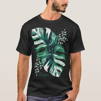 Camiseta Monstera, Monstera Variegada, Monstera Deliciosa,