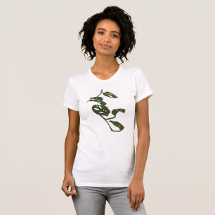 Camiseta Monstera tropical da Selva Moderna Andanosii