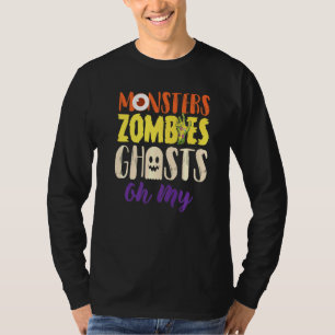 Camiseta Monsters Zombies Ghosts