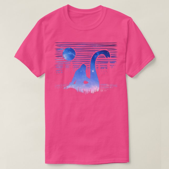 Camiseta Monstro 16 da Loch Ness (Frente do Design)