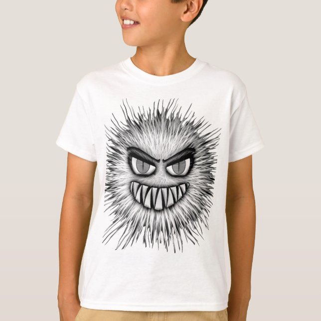 Camiseta Monstro Assustador de Halloween (Frente)