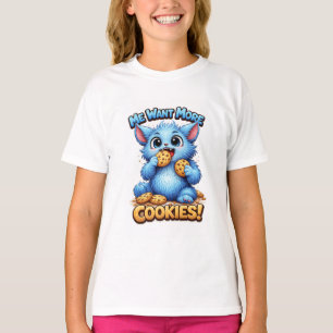 Camiseta Monstro Azul