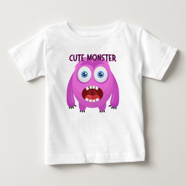 Camiseta Monstro bonito (Frente)