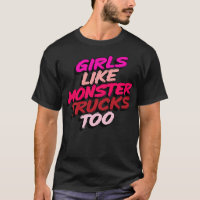 Monstro Bonito Caminha Meninas Como Caminhões Mons
