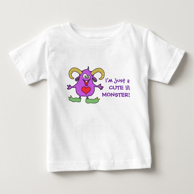Camiseta Monstro Bonito Lil! (Frente)