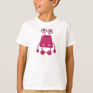 Camiseta Monstro Bonito, Monstro Rosa, Monstro Engraçado, B