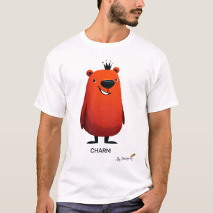 Camiseta Monstro Charme   Design Original com Humor