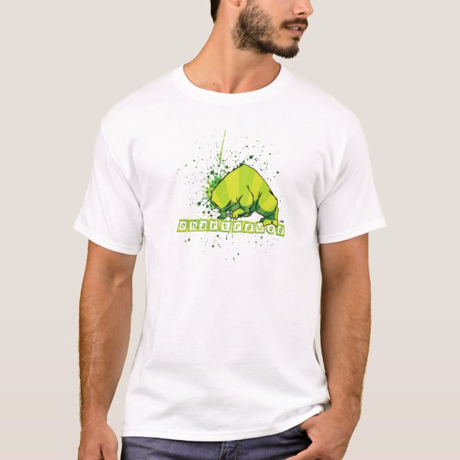 Camiseta Monstro Chartreuse por SGIV (Frente)