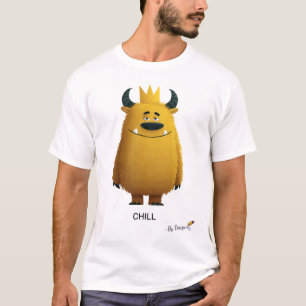 Camiseta Monstro Chil   Design Original para Adultos com Re