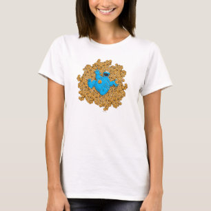 Camiseta Monstro Come-Biscoitos e Biscoitos Vintage