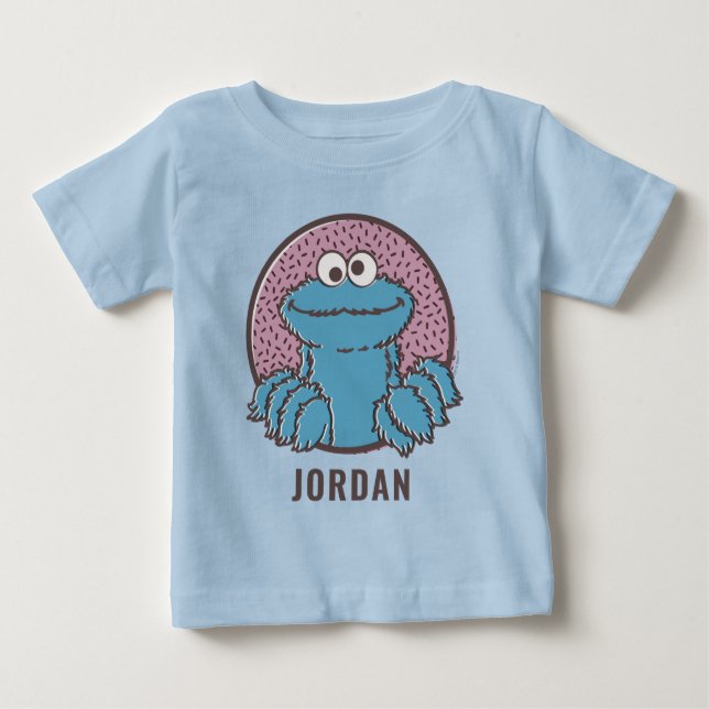 Camiseta Monstro Come Bolinhos | Om Nom Nom (Frente)