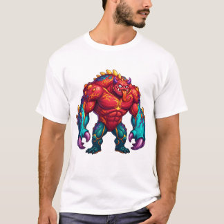 Camiseta Monstro Cromático do Inferno