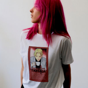 Camiseta Monstro da banda desenhada Anime Manga Johan Liebe