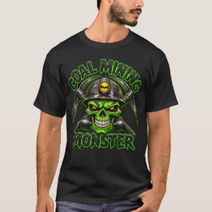 CAMISETA MONSTRO DA MINERAÇÃO DE CARVÃO