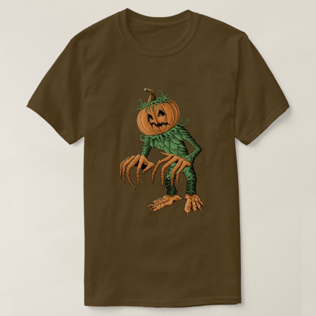 Camiseta Monstro da Pumpkin (Frente do Design)