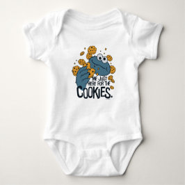 Camiseta Monstro das Bolachas | Só Estou Aqui pelas Bolacha