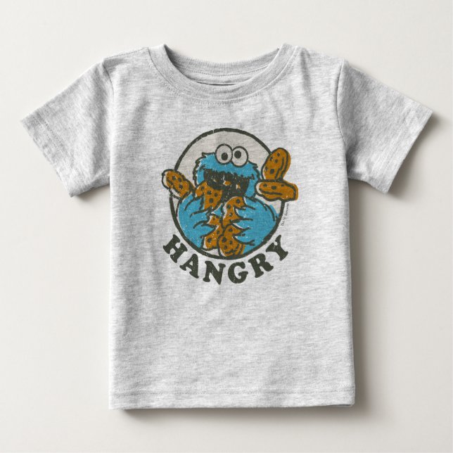 Camiseta Monstro das Bolachas Vintage | Faminto (Frente)